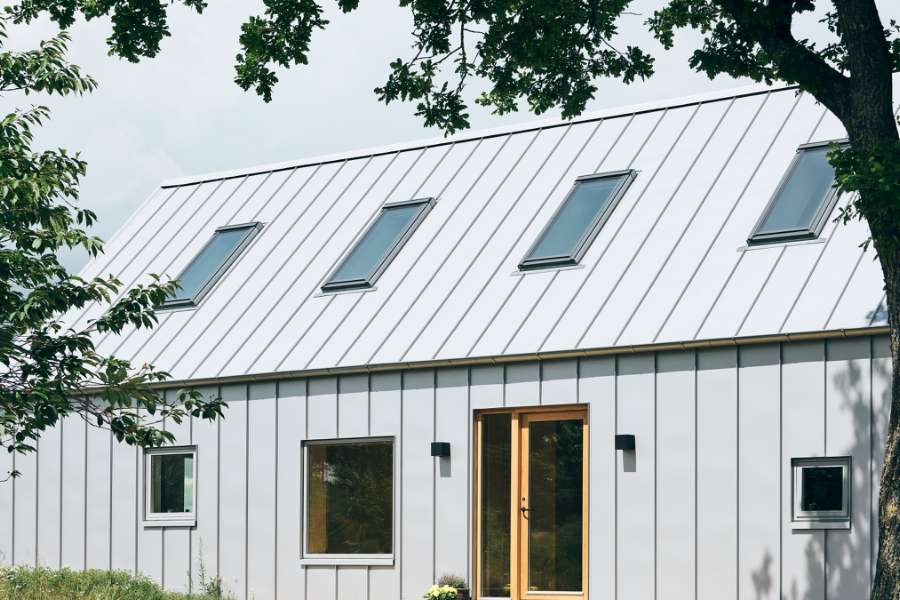 The old and the new come together in Jelling to make the history of tomorrow with steel profiles, Feldmosevej 1 - 7300 Jelling